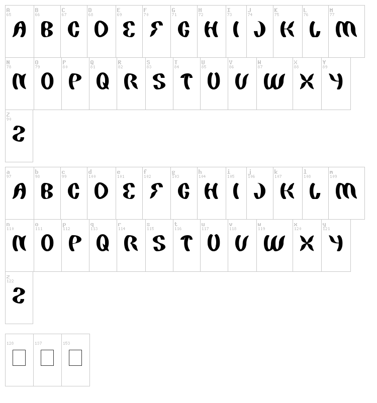 Painting the light font map